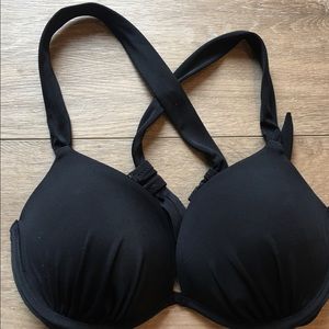 Black Victoria Secret bikini top great condition